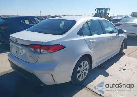 2025 Toyota Corolla Le z USA, uszkodzony, nr VIN 5YFB4MDEXSP259677